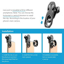 APEXEL HD100mm Makroobjektiv för smartphone APL-HB100MM