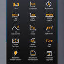 FNIRSI 2C53TH 3 in 1 Oscilloskop, Multimeter och Signalgenerator 2,8” LCD-skärm för perfekt bildkvalitet