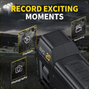 NVS-20 4K HD digital infraröd nattvisionskamera, liten och bärbar för utomhus bruk under nattetid med optisk bild, 6x zoom.