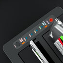 Maiwo K3082C USB C 3.1 GEN2 10Gbps Dockningsstation för 2st 2,5 3,5 SATA HDD SSD upp till 20TB med stöd för UASP, Stöd för SATAIII 6Gbps