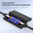 NÖRDIC 10m USB-A 3.2 GEN1 till USB-C 5Gbps Aktiv förlängningskabel