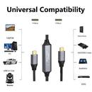 NÖRDIC 15m Aktiv USB 3.0 C till C-kabel, 5Gbps Super Speed USB-kabel