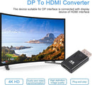 NÖRDIC Aktiv adapter Displayport1.2 hane till HDMI1.4b hona 4K 60Hz Eyefinity svart