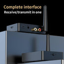 NÖRDIC Bluetooth 5.3 Mottagare Sändare aptX aptX HD för 2 Hörlurar, AUX/RCA