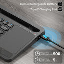 NÖRDIC Bluetooth Tangentbord med Pekplatta, Arabisk layout 78 tangenter