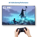 NÖRDIC CERTIFIED CABLES 5m nylonflätad Displayportkabel 1.4 UHD 8K60Hz 4K144Hz HBR3 32,4Gbps 10-bit HDR PVC