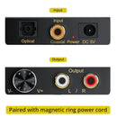 NÖRDIC Digital 5.1CH Koaxial/Toslink till Analog DAC 192Khz DTS Dolby AC3