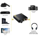 NÖRDIC Digital 5.1CH Koaxial/Toslink till Analog DAC 192Khz DTS Dolby AC3