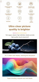 NÖRDIC Smart Touch Screen Projektor för Hemmabio och Presentationer