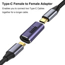 NÖRDIC USB4 förlängningsadapter hona till hona 40G 8K60Hz PD100W