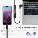 NÖRDIC USB4 förlängningsadapter hona till hona 40G 8K60Hz PD100W