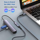 NÖRDIC 25cm USB 4 förlängningskabel 40Gbps 240W 8K60Hz