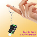 NÖRDIC USB-A OTG hona till USB C hane adapter USB 3.2 Gen 2 10Gbps, Svart