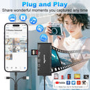 NÖRDIC USB-A, USB-C, Lightning USB3.0 Multi-Kortläsare 7 Slot 1xCF, 2xSD, 2xMicroSD, 1xMS, 1xXD UHS-I