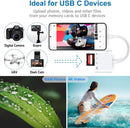 NÖRDIC USB-C Kortläsare 2 Slot SD, MicroSD 1xUSB-A 1xUSB-C UHS-I