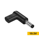 NÖRDIC USB-C to DC 5.5x2.1 adapter 12-19,5V