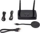 NÖRDIC Trådlöst HD 1080P Multimedia Interface Sändare och Mottagare Kit, Stöd för 5G och 2.4G Dual Band WiFi