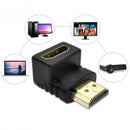 NÖRDIC vinklad HDMI 4K adapter hane till hona 270 grader