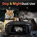 NVS-40 Kikare 4K HD med mörkerseende 6x digital zoom 300m jakt camping kikarsikte klocka observera objekt