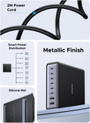 UGREEN Nexode 200W GaN USB C Charging Station, 8-Port Desktop Charger with PD 100W