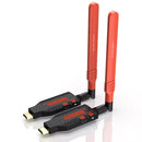 Wireless HDMI Extender Transmitter & Receiver 150m Long Range, 1080P@60Hz Full HD, 1TX to 1RX, 5.8G Wireless HDMI Plug & Play