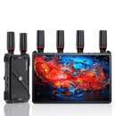 NÖRDIC Trådlös Portabel 7" skärm, video sändare och mottagare, 2.4G/5.0G, 4k HDMI INPUT / 1080p OUTPUT, 400m