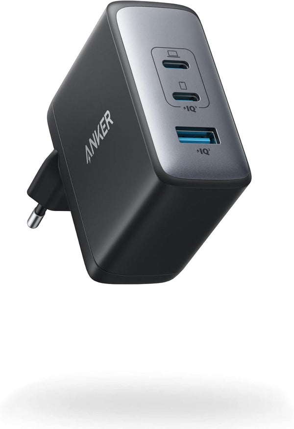 ANKER USB-C100W NANO II Snabbladdare, 3-Portars USB-C Strömadapter ANKER 736