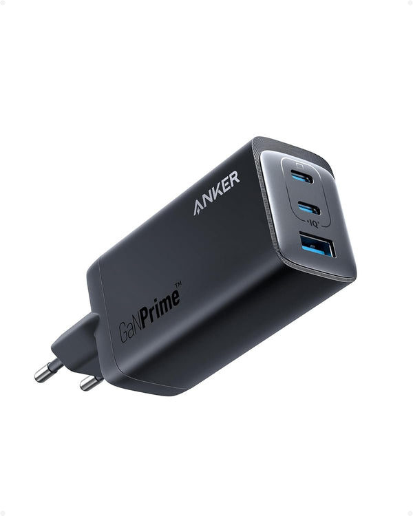 ANKER 737 USB-C-laddare 120W GaNPrime, PPS 3-portars snabb och kompakt väggladdare