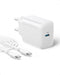 ANKER USB-C Laddare 20W med 1,5m kabel