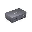 AV Access KVM Docking station 2 PC 3 Monitor 8K@60Hz, 4K@165/144Hz, 2K@144Hz 1G Ethernet , with Remote Controller, 3 x USB 3.0