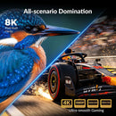 AV Access KVM Docking station 2 PC 3 Monitor 8K@60Hz, 4K@165/144Hz, 2K@144Hz 1G Ethernet , with Remote Controller, 3 x USB 3.0