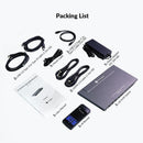 AV Access iDock B30 Dockningsstation och KVM-switch 3 till 2, Dual 4K Monitor för laptop + 2st Desktop-PCs, 4K@60Hz, 5xUSB-A, 1G Ethernet, 65W laddning för laptop, Ljud/Mikrofon, EDID