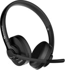 Accutone Sonar 60 Dual Bluetooth & USB trådbundet headset med brusreducerande mikrofon, lång batteritid för PC/Mac och telefoner