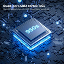 NÖRDIC Smart Projektor Android 13.0, Native 1080P, Auto Keystone, 300ANSI 4K HDR Stöd, Roterbar Design WiFi 6 & BT, Skärm spegling, ARC
