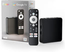 Android Google TV Certified 4K Streamer Media Player Box Voice Assistant Remote Chromecast Built-In Smart Home Control