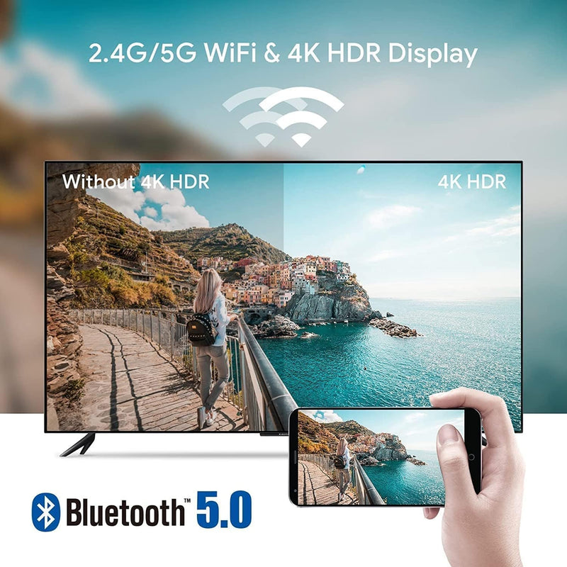 Android Google TV Certified 4K Streamer Media Player Box Voice Assistant Remote Chromecast Built-In Smart Home Control