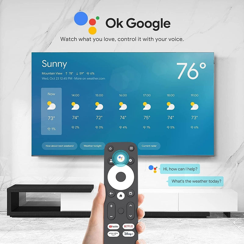 Android Google TV Certified 4K Streamer Media Player Box Voice Assistant Remote Chromecast Built-In Smart Home Control