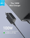 Anker Nano 100W USB C Charger, Mobile, Tablet and Laptop Power Supply