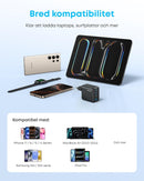 Anker Zolo Ultra Fast 70W USB-C 4-Port laddare, kompakt och stabil för iPhone 16/15, MacBook Air, iPad, Pixel, Galaxy