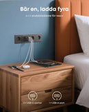 Anker Zolo Ultra Fast 70W USB-C 4-Port laddare, kompakt och stabil för iPhone 16/15, MacBook Air, iPad, Pixel, Galaxy