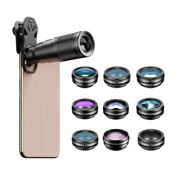 Apexel Multi-Functional 10-in-1 Lens Kit APX-22XDG9