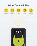 Bluetooth 2D Barcode Scanner with 2.4 GHz USB Adapter