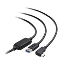 Cable Matters aktiv 5m USB-C till USB-A VR Link Kabel för Oculus Quest 2 USB3.2 Gen1 5Gbps 3A Super Speed VR Link cable