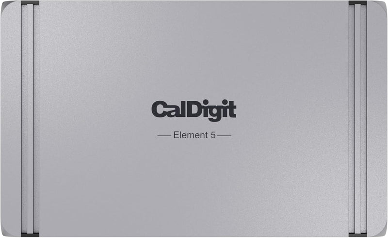 CalDigit E5 Thunderbolt 5 Element 5 Hub 9-Port 4x Thunderbolt 5/USB4 v2 PortS 3x USB-A & 2x USB-C 10G, Single 8K, Dual 6K/8K,  Dual 4K@240Hz, 90W