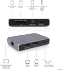 CalDigit SOHODOCK USB-C till 1xHDMI 2.0 4K60Hz 1xDP1.4 4K60Hz HDR 1xUSB-C PD100W 1xUSB-A 3.1 1x10Gbps 1xmicroSD 1xSD 1xUSB C