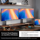 CalDigit TS5 Plus - 20 Port Thunderbolt 5 Dock, 140W Charging, 3X 80Gb/s Thunderbolt 5, 10x 10Gb/s USB Ports