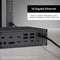 CalDigit TS5 Plus - 20 Port Thunderbolt 5 Dock, 140W Charging, 3X 80Gb/s Thunderbolt 5, 10x 10Gb/s USB Ports