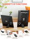 Digital Photo Frame 10.1 Inch Electronic Photo Frame 1280 x 800 IPS without WiFi with Remote Control Supports USB or SD Card