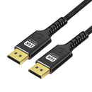 Displayport 2.1 kabel 5m DP80 UHBR20 80Gbps 16/10/8K60H 4K165/144Hz DSC1.2a HDR HDCP2.2 FreeSync G-Sync