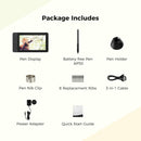 Drawing Tablet with Screen, Tilt, 8 Shortcut Keys, 11.6" FHD